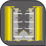 Icon folding frame